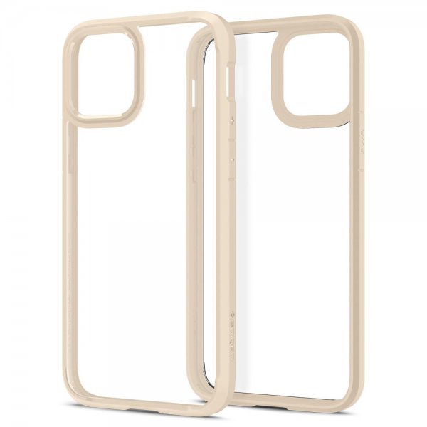 Spigen iPhone 12/iPhone 12 Pro Suojakuori Ultra Hybrid Sand Beige