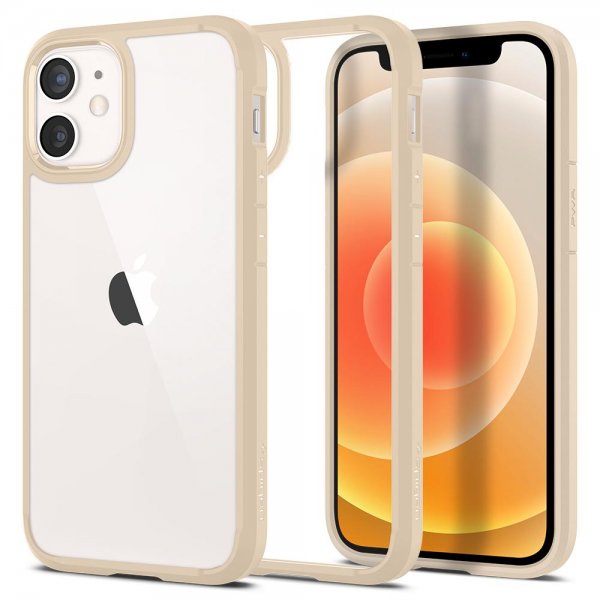 Spigen iPhone 12 Mini Kuori Ultra Hybrid Sand Beige