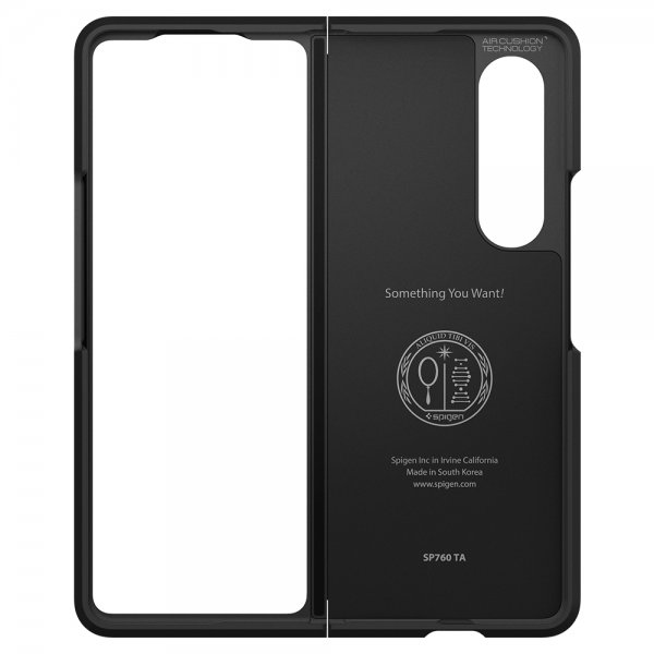 Spigen Samsung Galaxy Z Fold3 -kuori Tough Armor, musta