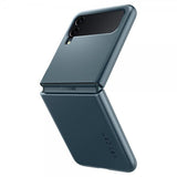 Spigen Samsung Galaxy Z Flip 3 -suojakuori, Thin Fit Shiny Green