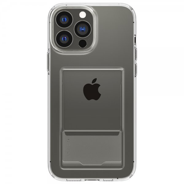 Spigen iPhone 13 Pro Max -kotelo Crystal Slot Crystal Clear