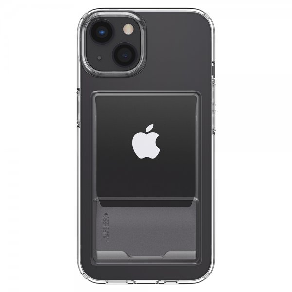 Spigen iPhone 13 Mini Suojakuori Crystal Slot läpinäkyvä