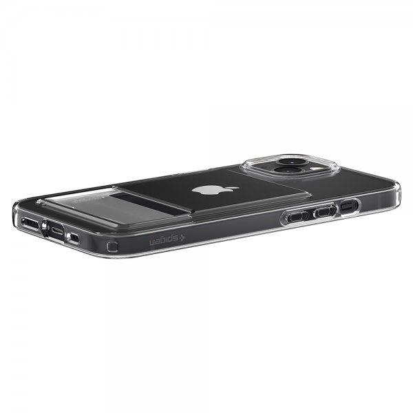 Spigen iPhone 13 -kuori Crystal Slot Crystal Clear