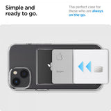 Spigen iPhone 13 -kuori Crystal Slot Crystal Clear