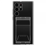 Spigen Samsung Galaxy S22 Ultra Suojakuori Crystal Slot Dual Crystal Clear