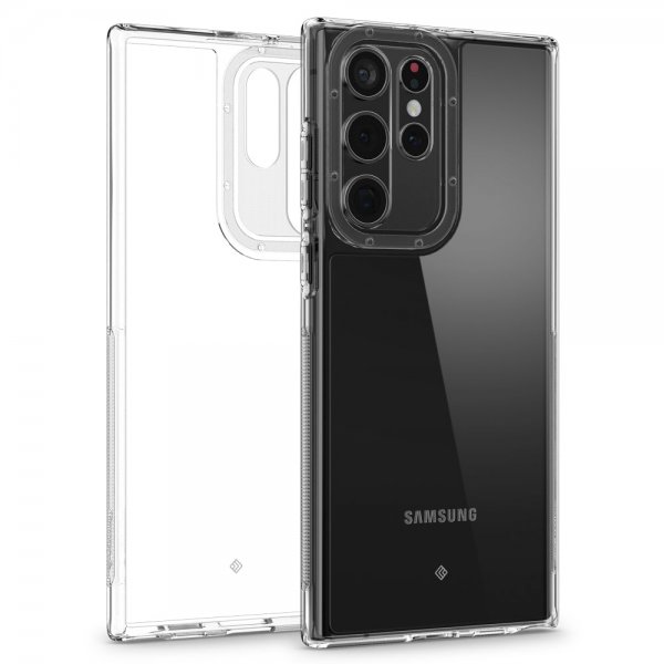 Caseology Samsung Galaxy S22 Ultra Suojakuori Skyfall Royal Clear