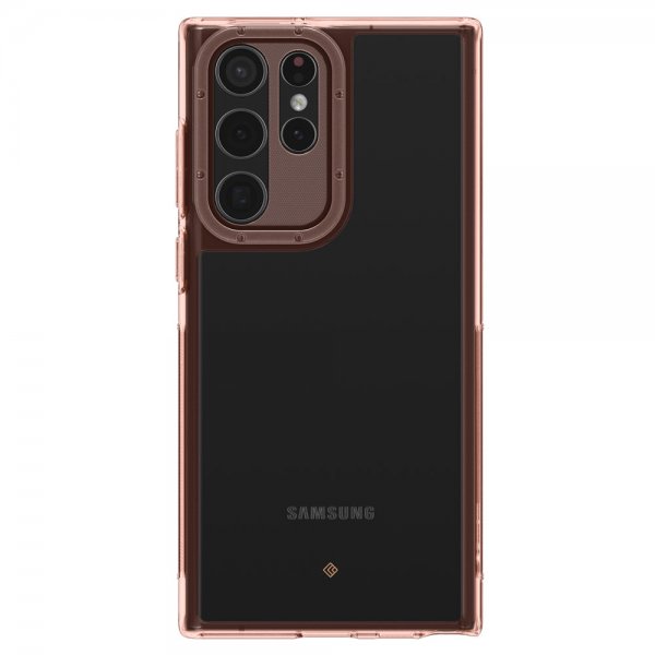 Caseology Samsung Galaxy S22 Ultra -suojakuori Skyfall Royal Rose Gold