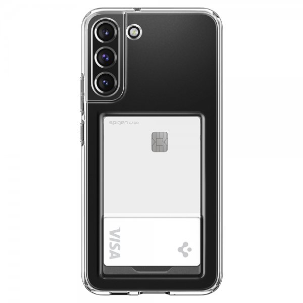 Spigen Samsung Galaxy S22 Plus -suojakuori Crystal Slot Crystal Clear