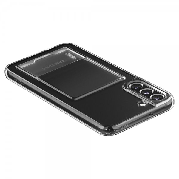 Spigen Samsung Galaxy S22 Plus -suojakuori Crystal Slot Crystal Clear