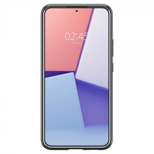 Spigen Samsung Galaxy S22 Plus -suojakuori Optik Crystal Chrome Gray
