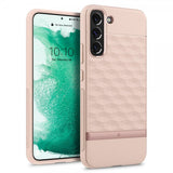 Caseology Samsung Galaxy S22 Plus Kuori Parallax Indi Pink