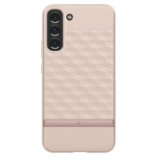 Caseology Samsung Galaxy S22 Plus Kuori Parallax Indi Pink