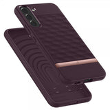 Caseology Samsung Galaxy S22 Plus Suojakuori Parallax Burgundy