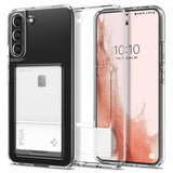Spigen Samsung Galaxy S22 Crystal Slot -suojakuori, kirkas