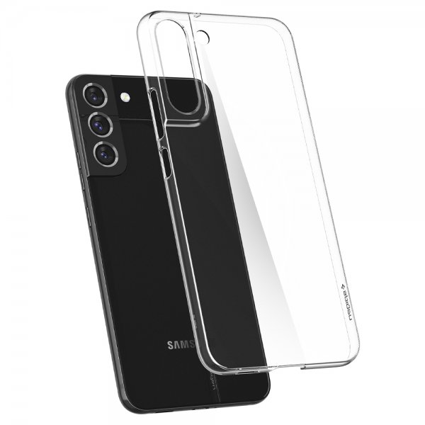 Spigen Samsung Galaxy S22 -suojakuori AirSkin Crystal Clear