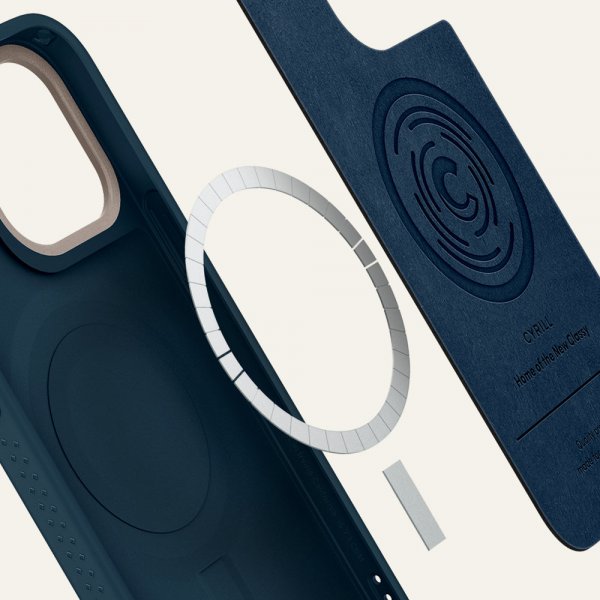 Cyrill iPhone 13 Pro Max -kuoret Color Brick Mag Deep Sea