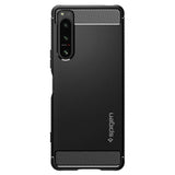 Spigen Sony Xperia 5 IV -suojakuori Rugged Armor Matte Black