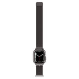 Spigen Apple Watch 45mm Kuori rannekkeella Metal Fit Pro Graphite