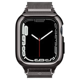 Spigen Apple Watch 40mm Suojakuori rannekkeella Metal Fit Pro Graphite