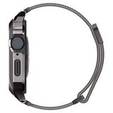Spigen Apple Watch 40mm Suojakuori rannekkeella Metal Fit Pro Graphite