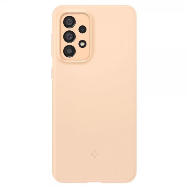 Spigen Samsung Galaxy A33 5G Thin Fit -kuori, Cotton Peach
