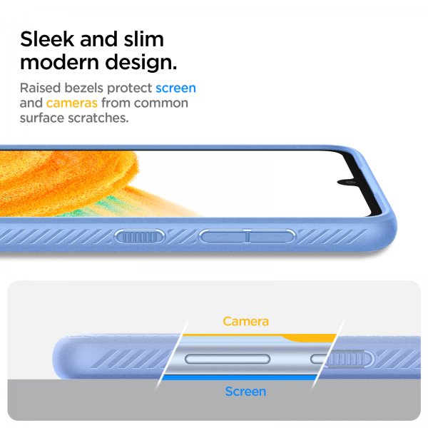 Spigen Samsung Galaxy A33 5G Liquid Air -suojakuori, Cream Blue
