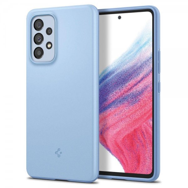 Spigen Samsung Galaxy A33 5G Thin Fit -suojakuori, Cream Blue