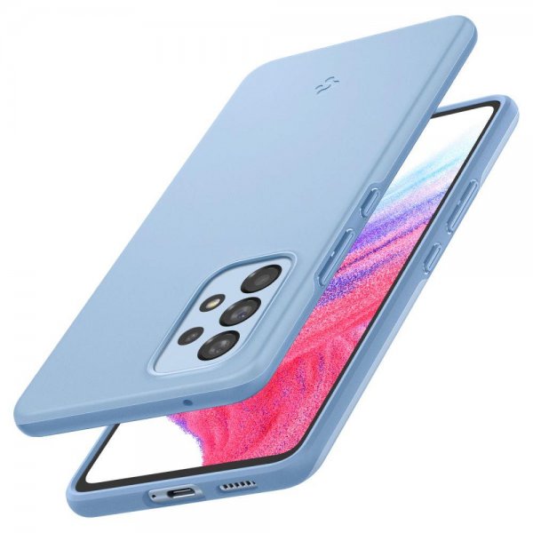 Spigen Samsung Galaxy A53 5G Thin Fit -suojakuori, Cream Blue