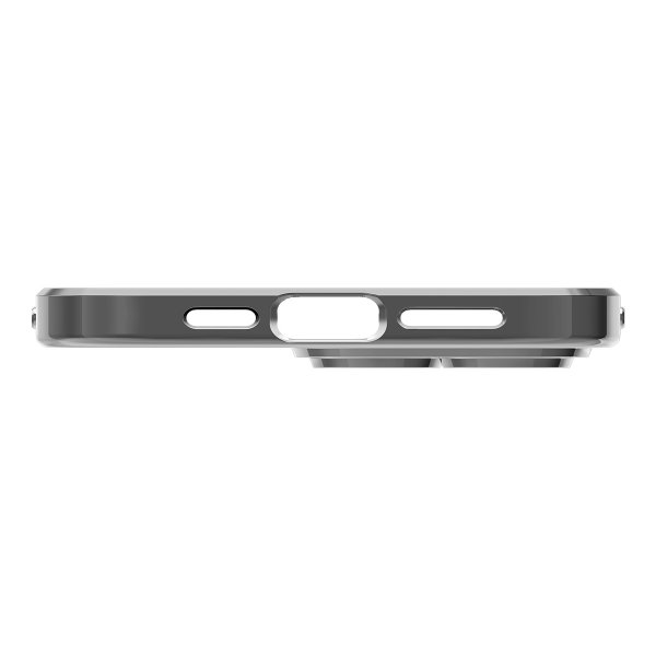 Spigen iPhone 14 Pro Max -suojakuori Optik Crystal Chrome Gray