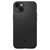 Spigen iPhone 14 Plus -suojakuori Mag Armor MagFit Matta Musta