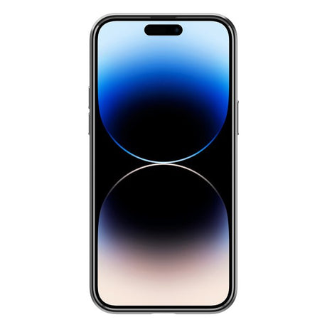 Spigen iPhone 14 Pro -suojakuori Optik Crystal Chrome Gray