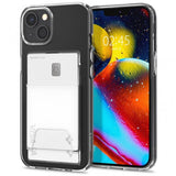Spigen iPhone 14 Plus -suojakuori Crystal Slot Dual Crystal Clear