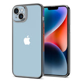 Spigen iPhone 14 -suojakuori Optik Crystal Chrome Gray