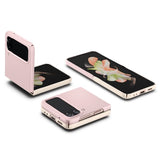Spigen Samsung Galaxy Z Flip 4 AirSkin -suojakuori, Cotton Pink