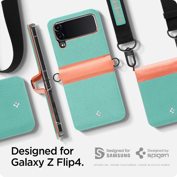 Spigen Samsung Galaxy Z Flip 4 Kuori Compoty Cotton Candy