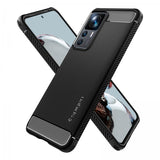 Spigen Xiaomi 12T/12T Pro Kuori Rugged Armor Mattamusta