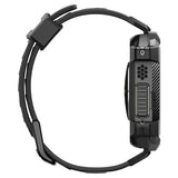 Spigen Apple Watch Ultra -suojakuori ja -ranneke, Rugged Armor Pro, musta