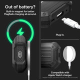 Spigen AirPods Pro 2 Tough Armor MagSafe -kuori, musta