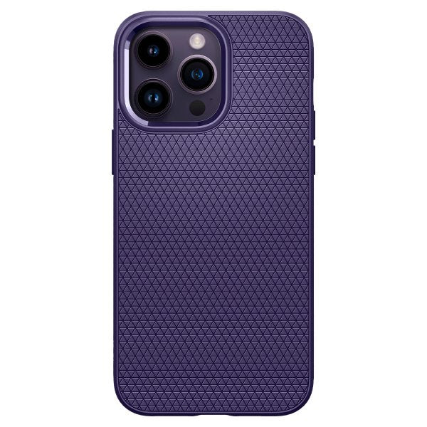 Spigen iPhone 14 Pro Max Suojakuori Liquid Air Deep Purple