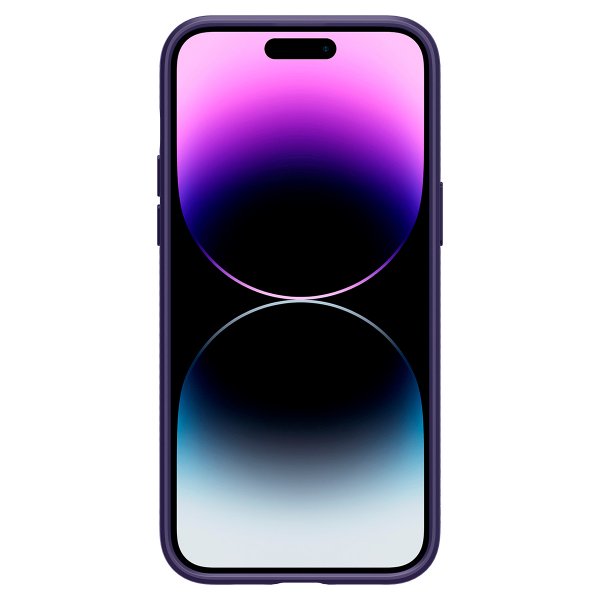 Spigen iPhone 14 Pro Max Suojakuori Liquid Air Deep Purple
