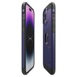 Spigen iPhone 14 Pro Max -suojakuori Tough Armor MagFit Deep Purple