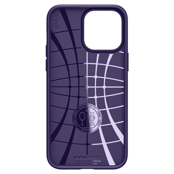 Spigen iPhone 14 Pro -kuori Liquid Air Deep Purple