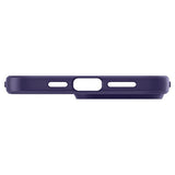 Spigen iPhone 14 Pro -kuori Liquid Air Deep Purple