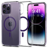 Spigen iPhone 14 Pro Max -suojakuori Ultra Hybrid MagFit Deep Purple
