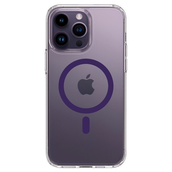 Spigen iPhone 14 Pro Max -suojakuori Ultra Hybrid MagFit Deep Purple
