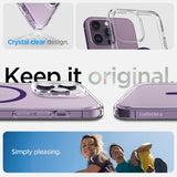 Spigen iPhone 14 Pro Max -suojakuori Ultra Hybrid MagFit Deep Purple