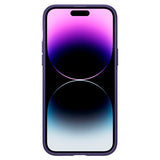 Spigen iPhone 14 Pro Max -kuori Mag Armor MagFit Deep Purple