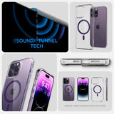 Spigen iPhone 14 Pro -suojakuori Ultra Hybrid MagFit Deep Purple