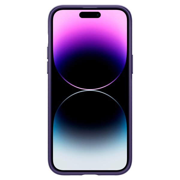 Spigen iPhone 14 Pro -suojakuori Mag Armor MagFit Deep Purple