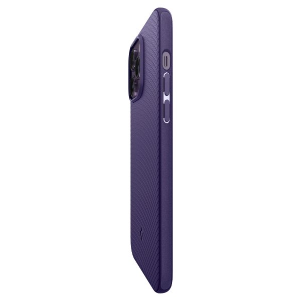 Spigen iPhone 14 Pro -suojakuori Mag Armor MagFit Deep Purple